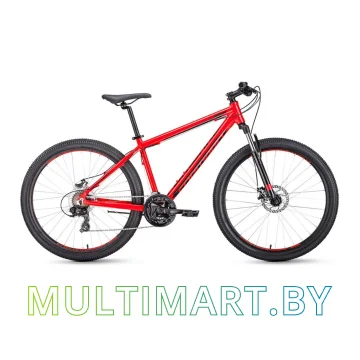 Горный велосипед Forward Apache 29 2.0 disc р.19 2020 (красный/черный)